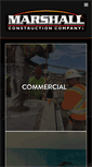 Mobile Screenshot of marshallconstruction.ca